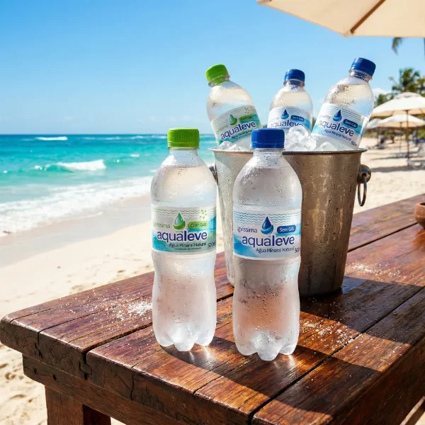 Garrafas de Água Mineral 500ml AquaLeve com e sem gás entrega em Canoas